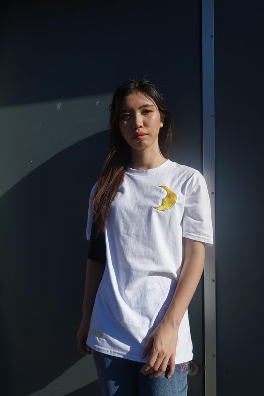 Celestial Yellow moon t-shirt